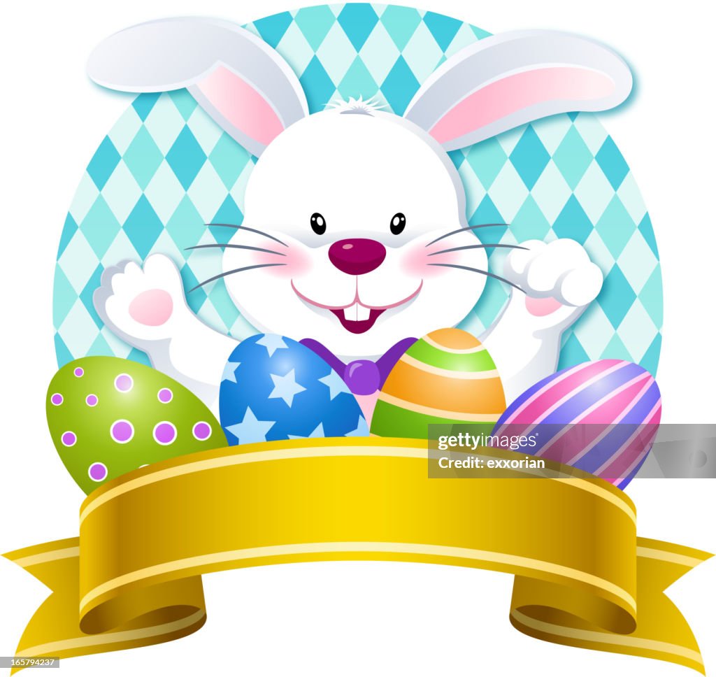 Easter Bunny Banner