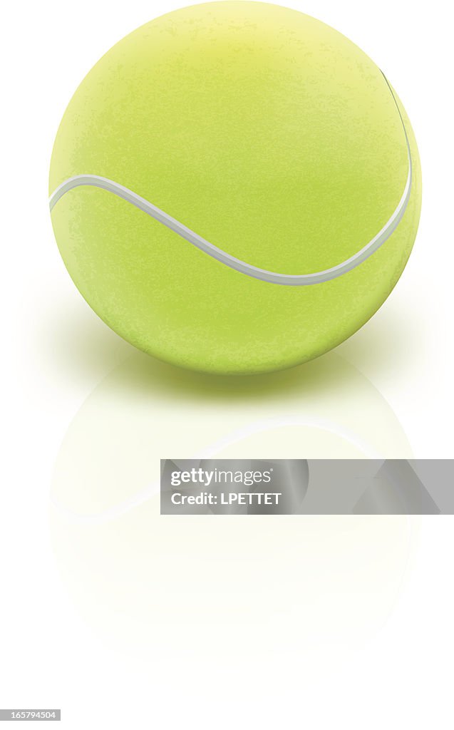 Palla da Tennis-Illustrazione vettoriale