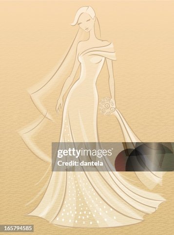 fashion sketch wedding dress How to Draw a Dreamy Wedding Dress Pencils & Watercolour