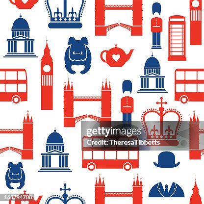 London Seamless Pattern London Seamless Pattern