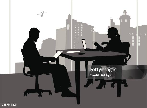 problem resolution vector silhouette - helicopter view stock illustrations