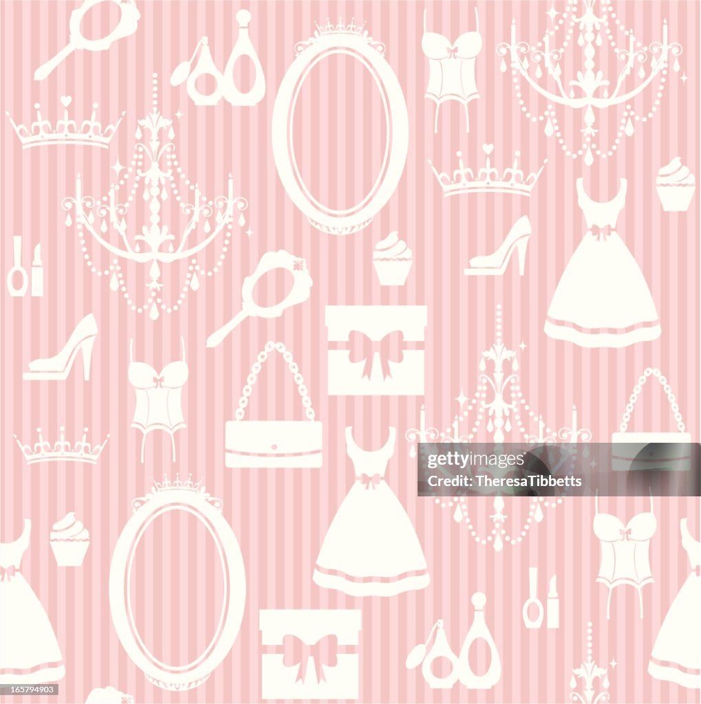 Princess Repeat Pattern High-Res Vector Graphic - Getty Images