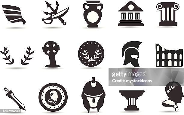 古代ローマのシンボル - ジュリアス シーザー点のイラスト素材／クリップアート素材／マンガ素材／アイコン素材
