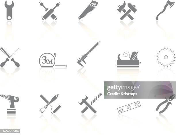 simplicity > tools - drill machine stock illustrations