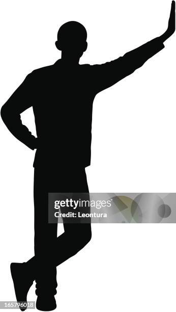 leaning - leaning stock illustrations