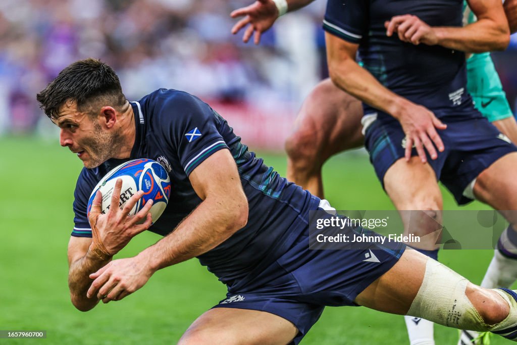 Blair KINGHORN Of Scotland During The Rugby World Cup Match Between blair-kinghorn-of-scotland-during-the-rugby-world-cup-match-between