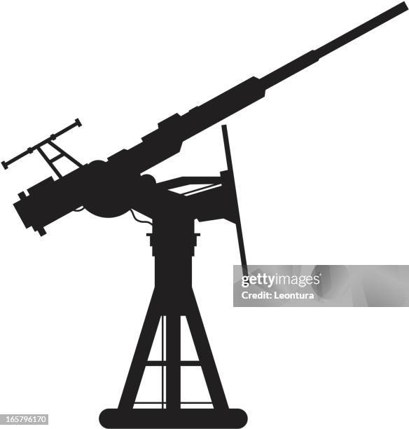 illustrazioni stock, clip art, cartoni animati e icone di tendenza di fucile - mitragliatrice