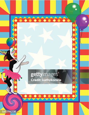 Circus frame Circus frame