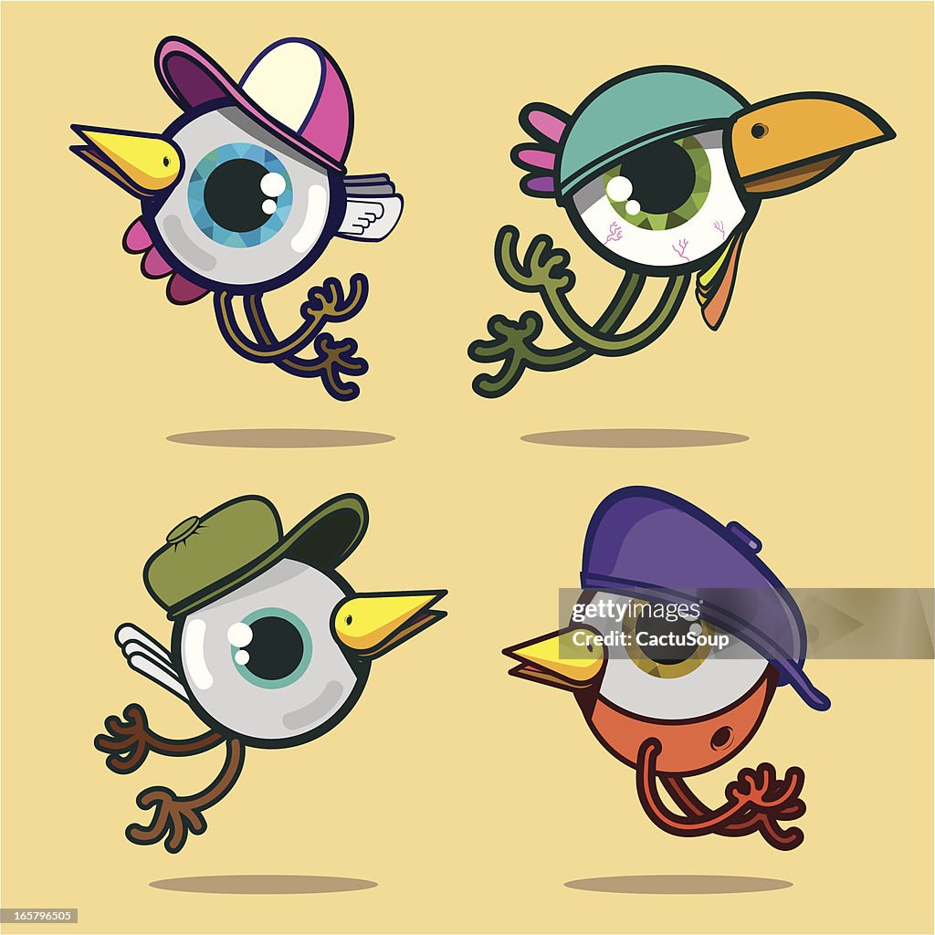 Birds eyes