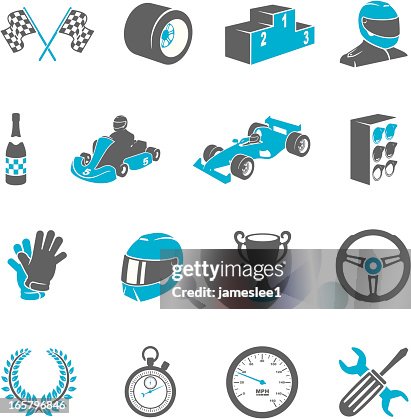 Motor Racing Icons Motor Racing Icons