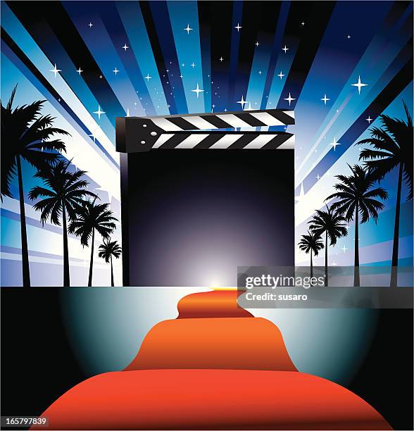 movie show - paparazzi photographer stock illustrations