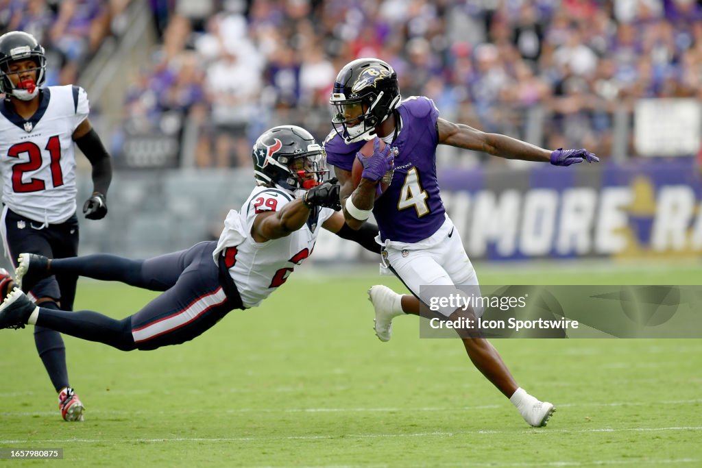 NFL: SEP 10 Texans at Ravens