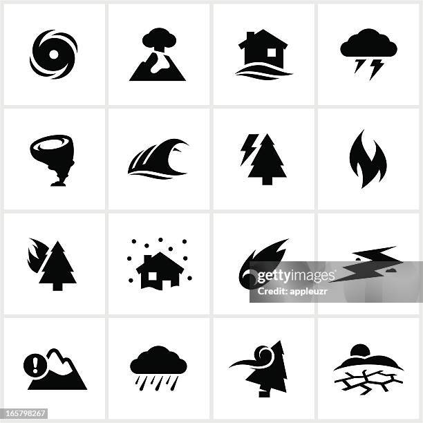 naturkatastrophe symbole - earthquake stock-grafiken, -clipart, -cartoons und -symbole