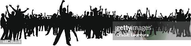 Simple Crowd Vector Image Crowd High-Res Vector Graphic - Getty Images