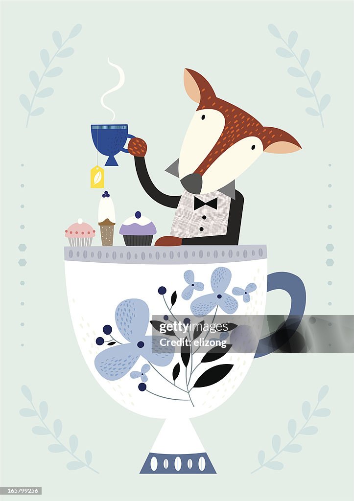 Have a fox teatime
