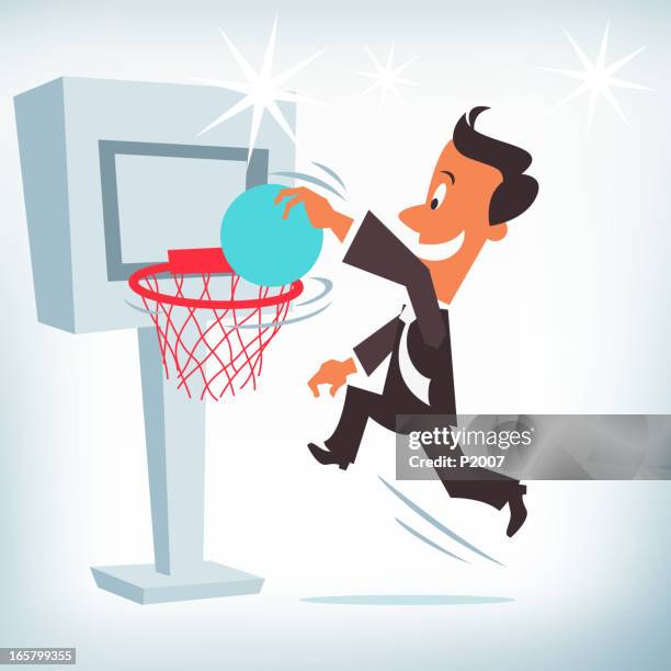 slam dunk - slam dunk stock illustrations
