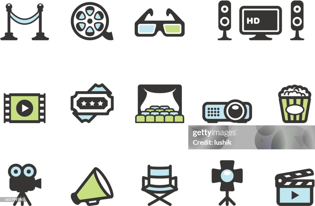 Graphico icons - Cinema