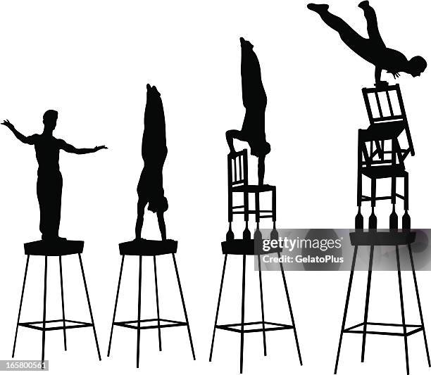 illustrations, cliparts, dessins animés et icônes de acrobate - acrobate