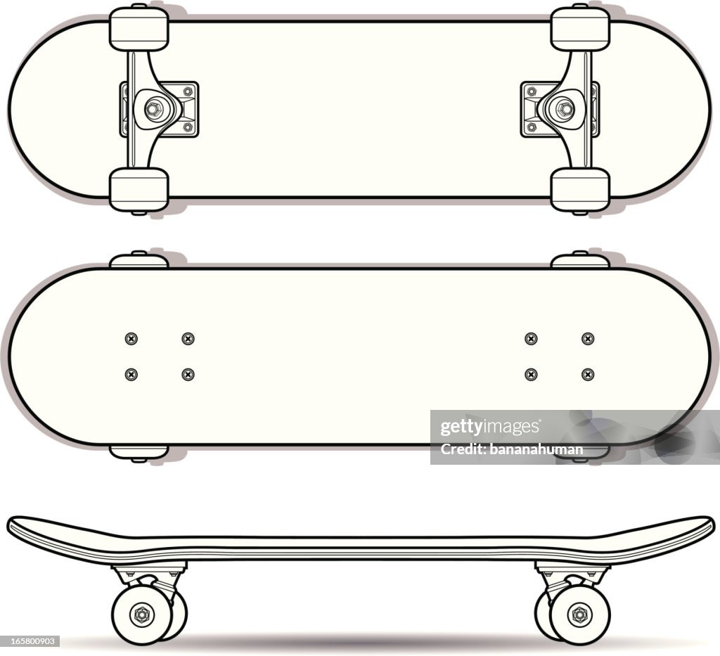 Contour de skate