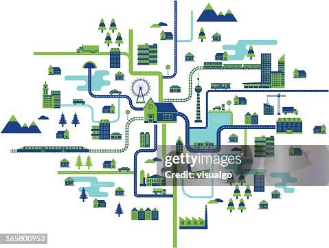 Life Mapping Icon Life Map High-Res Vector Graphic - Getty Images