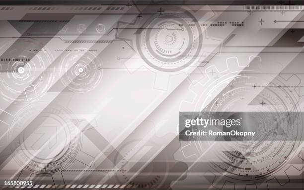 tech abstraction - science technology engineering math stock illustrations