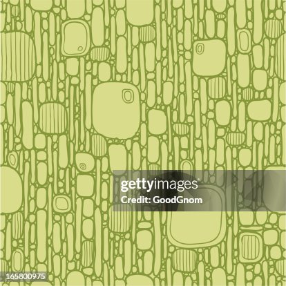 Seamless green abstract pattern Seamless green abstract pattern