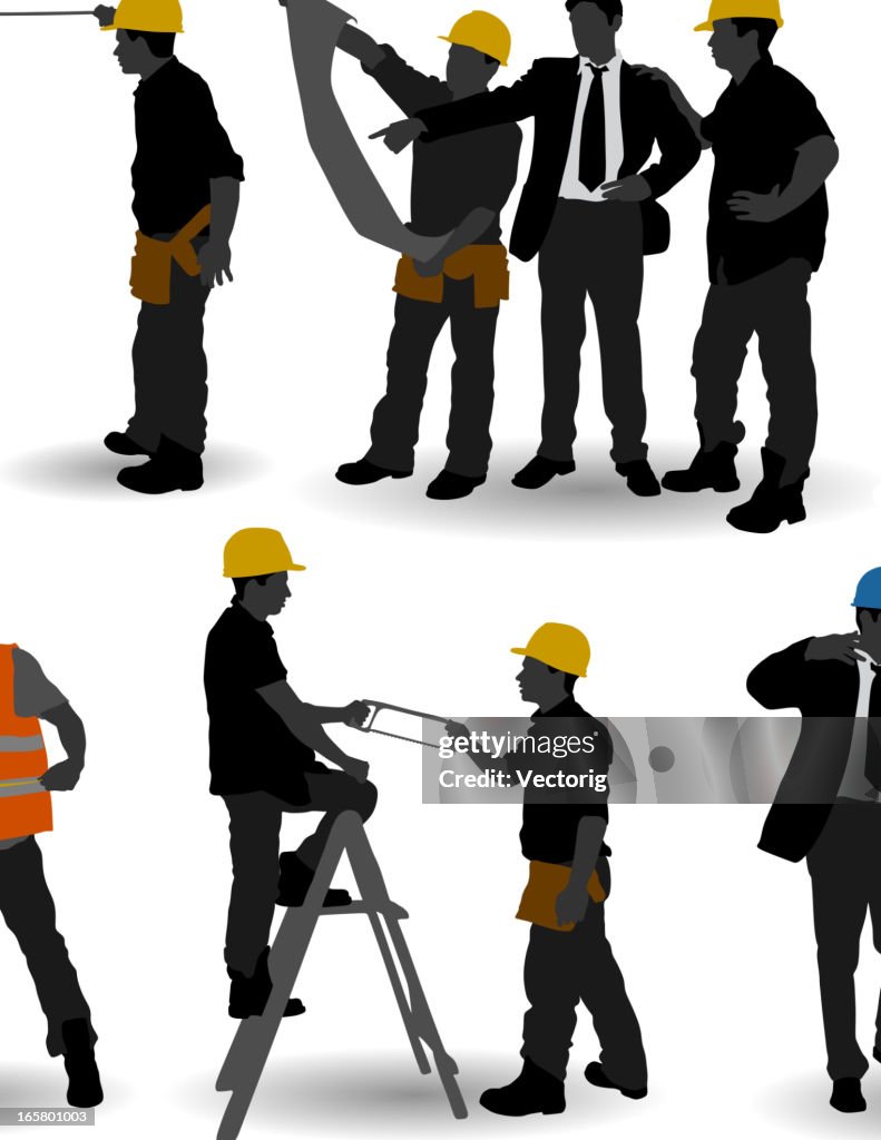 Trabajadores de la construcción