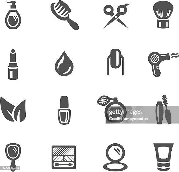 stockillustraties, clipart, cartoons en iconen met beauty symbols - schoonheidsspecialist natuur