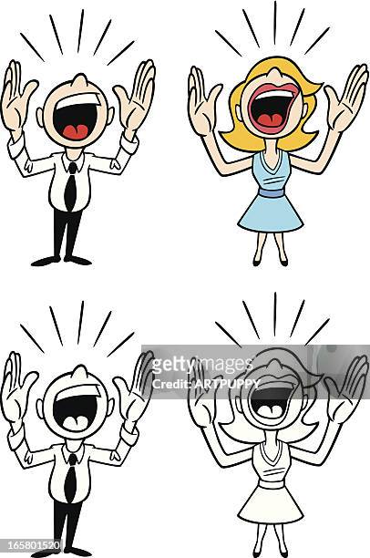 Husband Wife Quarrel Cartoon High Res Illustrations - Getty Images