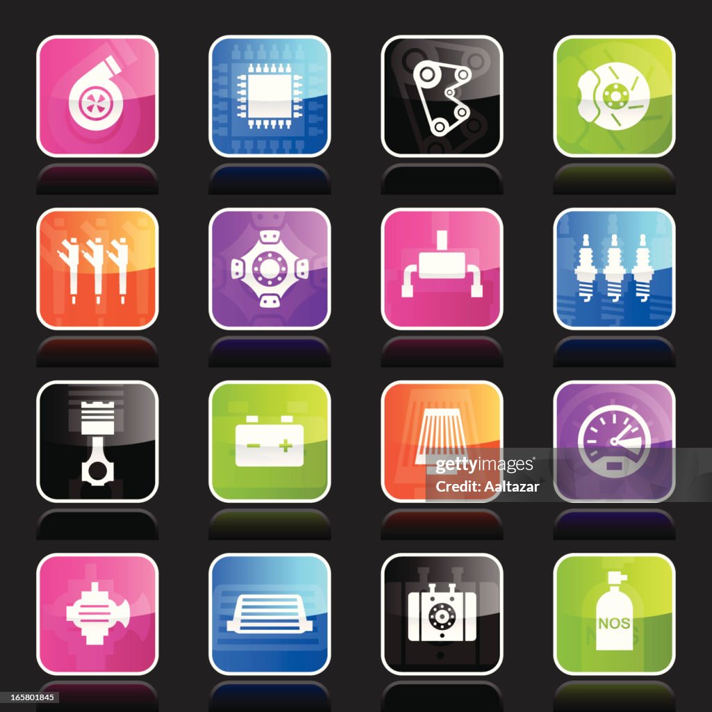 Ubergloss Icons - Car Performance Parts