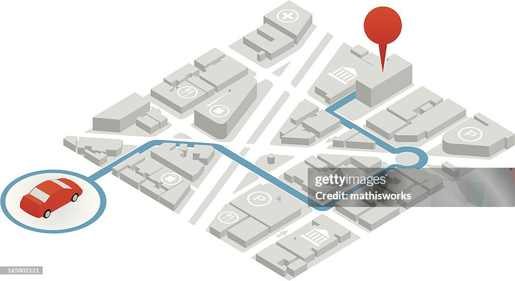 GPS-Illustration