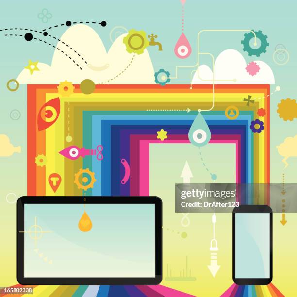 Computer Cubicles Rainbow Computer Rainbow Wheel Photos and Premium High Res Pictures - Getty Images