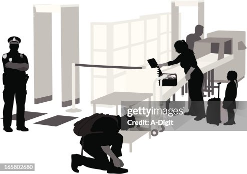 Strict Security Vector Silhouette High-Res Vector Graphic - Getty Images