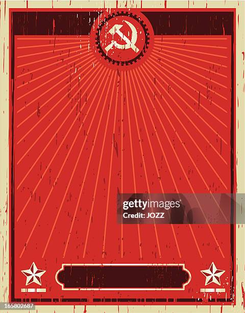 illustrations, cliparts, dessins animés et icônes de sovietic affiche - fédération de russie