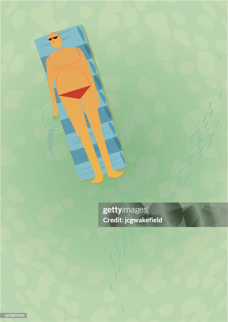 Sunbather on Lilo