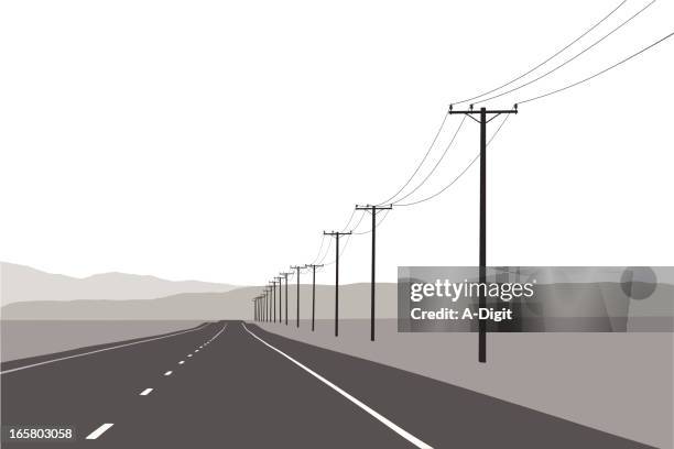 ilustrações de stock, clip art, desenhos animados e ícones de openroad - cabo