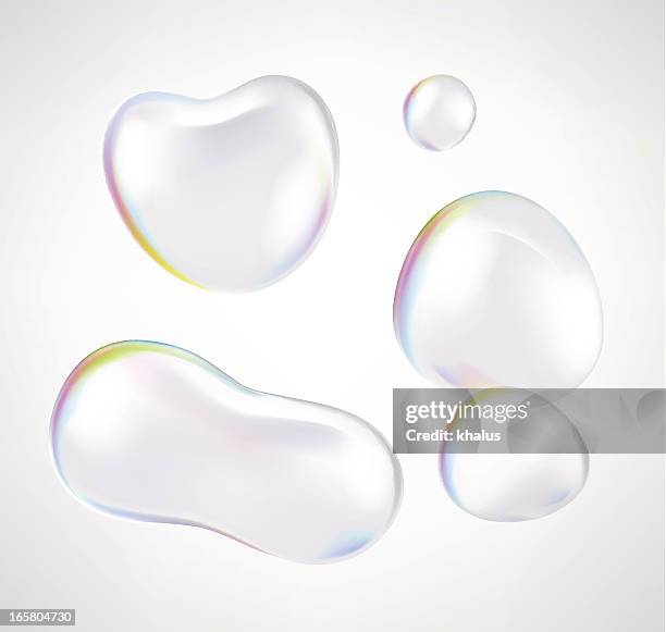 bubbles - liquid stock illustrations