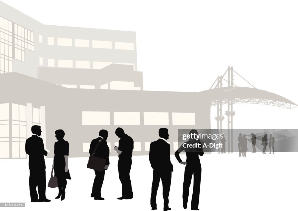 Business Vector Silhouette
