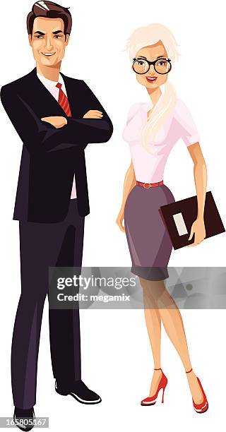 professional team. - beige suit stock illustrations