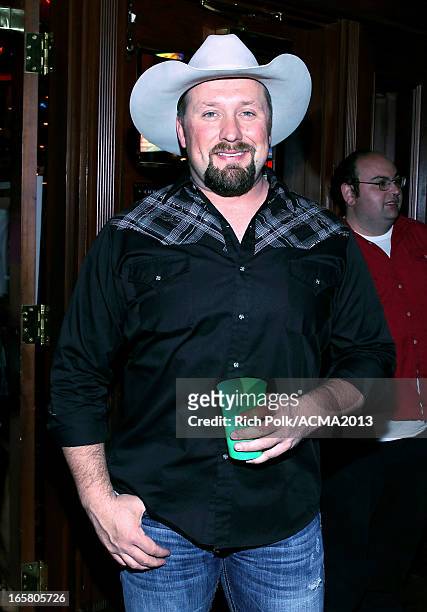 Musician Tate Stevens attends Night 1 of the 48th Annual Academy of Country Music Awards Orleans After Dark at The Orleans on April 5, 2013 in Las...