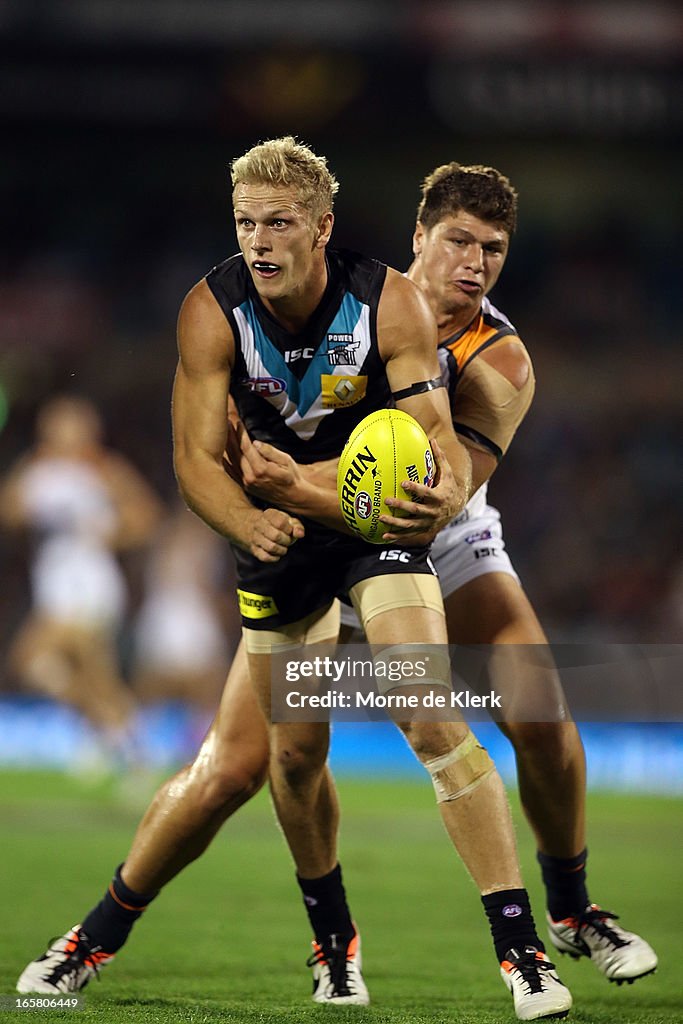 AFL Rd 2 - Port Adelaide v GWS