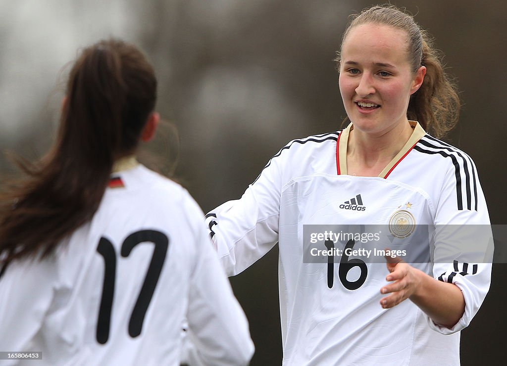 U19 Germany v U19 Greece - Women's UEFA Under19 Euro Qualification Round