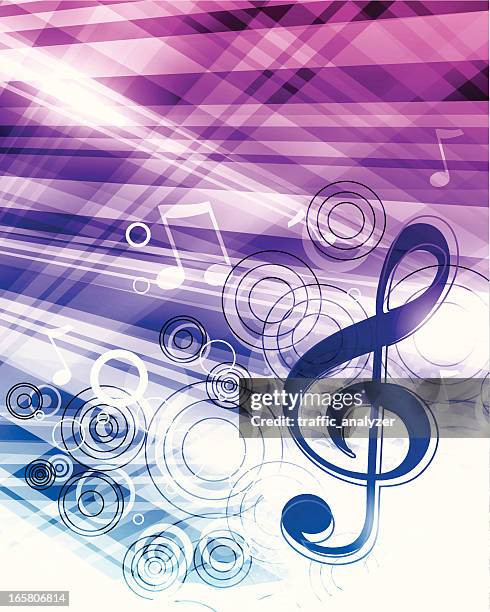 music background - music notes background stock illustrations