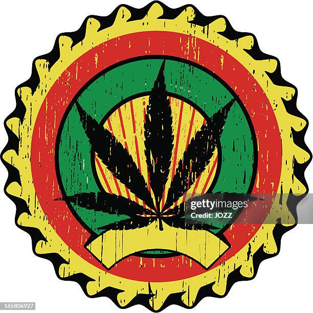 ilustraciones, imágenes clip art, dibujos animados e iconos de stock de tapa de marihuana - cultura de jamaica