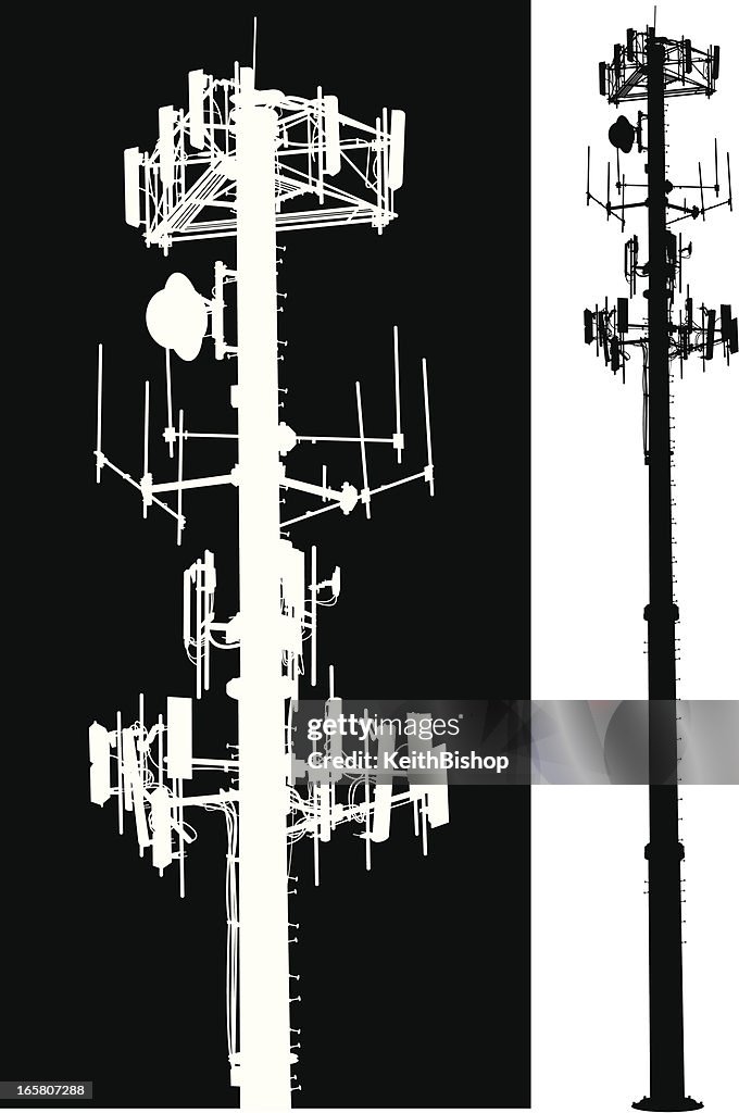Teléfono móvil, sistema de comunicación Global torre
