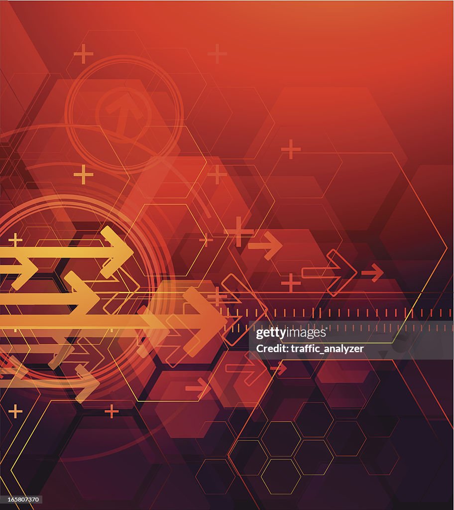Abstract Arrows Background High-Res Vector Graphic - Getty Images