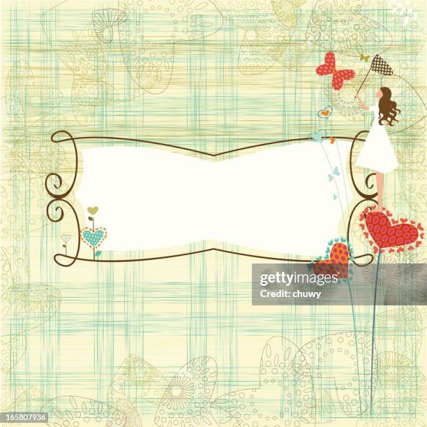 banner in spring background - early spring stock illustrations