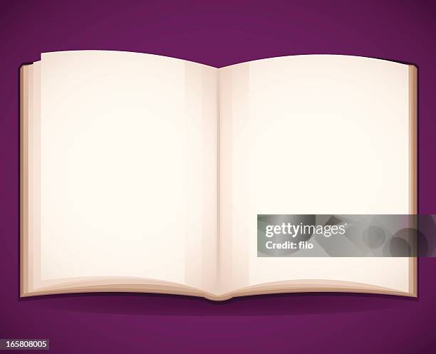 blank open book - open book background stock illustrations