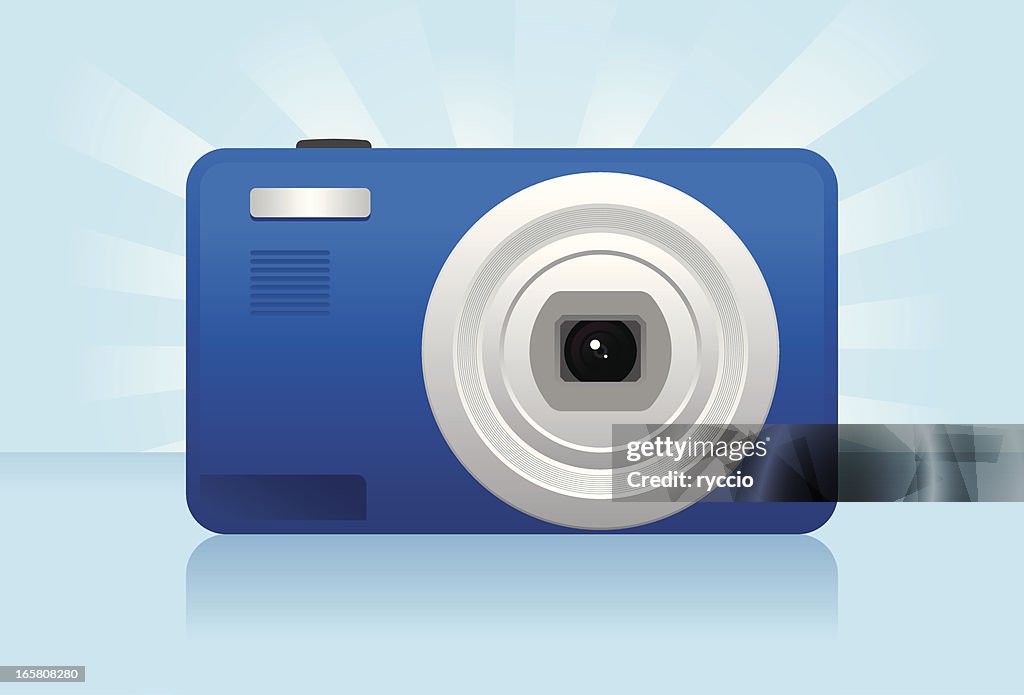 Compact Photo Camera Vector Compact Camera High-Res Vector Graphic - Getty Images