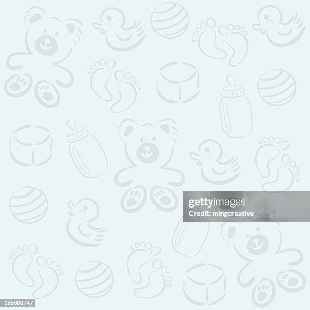 baby muster ii - baby background pattern stock-grafiken, -clipart, -cartoons und -symbole